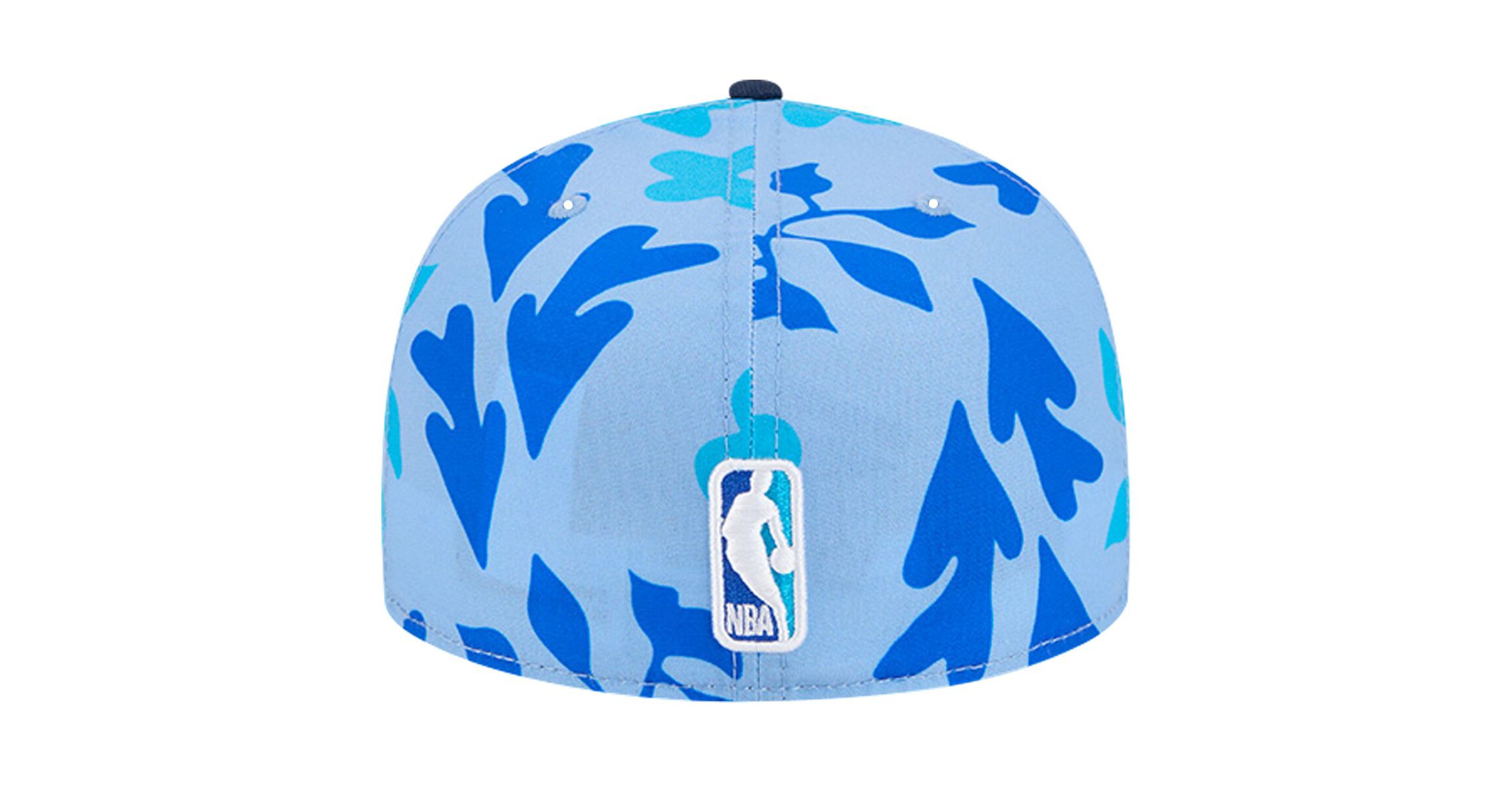 NBA Denver Nuggets Palm Fronds 2-Tone 59FIFTY Fitted Hat