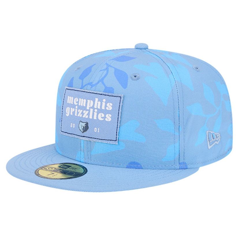 NBA Memphis Grizzlies Palm Fronds 2-Tone 59FIFTY Fitted Hat