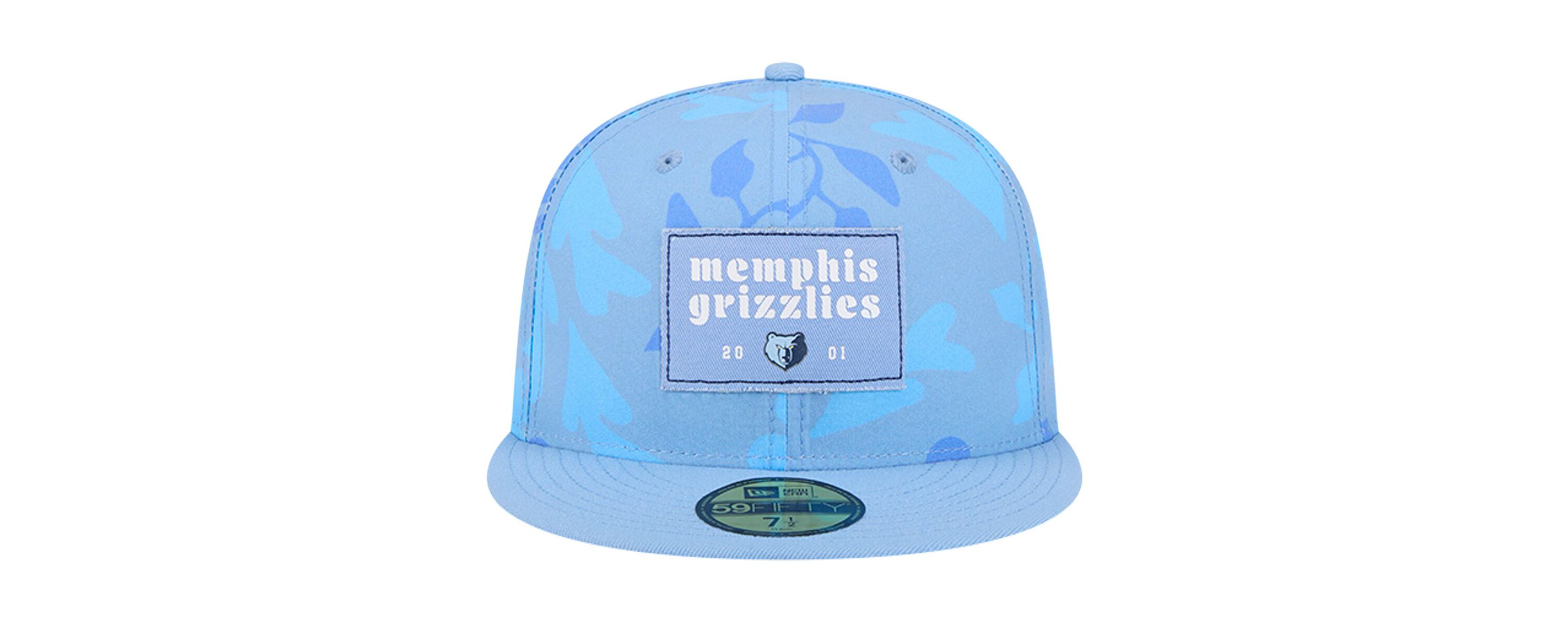 NBA Memphis Grizzlies Palm Fronds 2-Tone 59FIFTY Fitted Hat