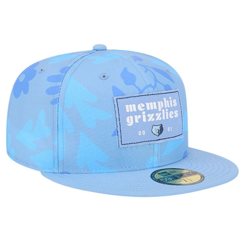 NBA Memphis Grizzlies Palm Fronds 2-Tone 59FIFTY Fitted Hat