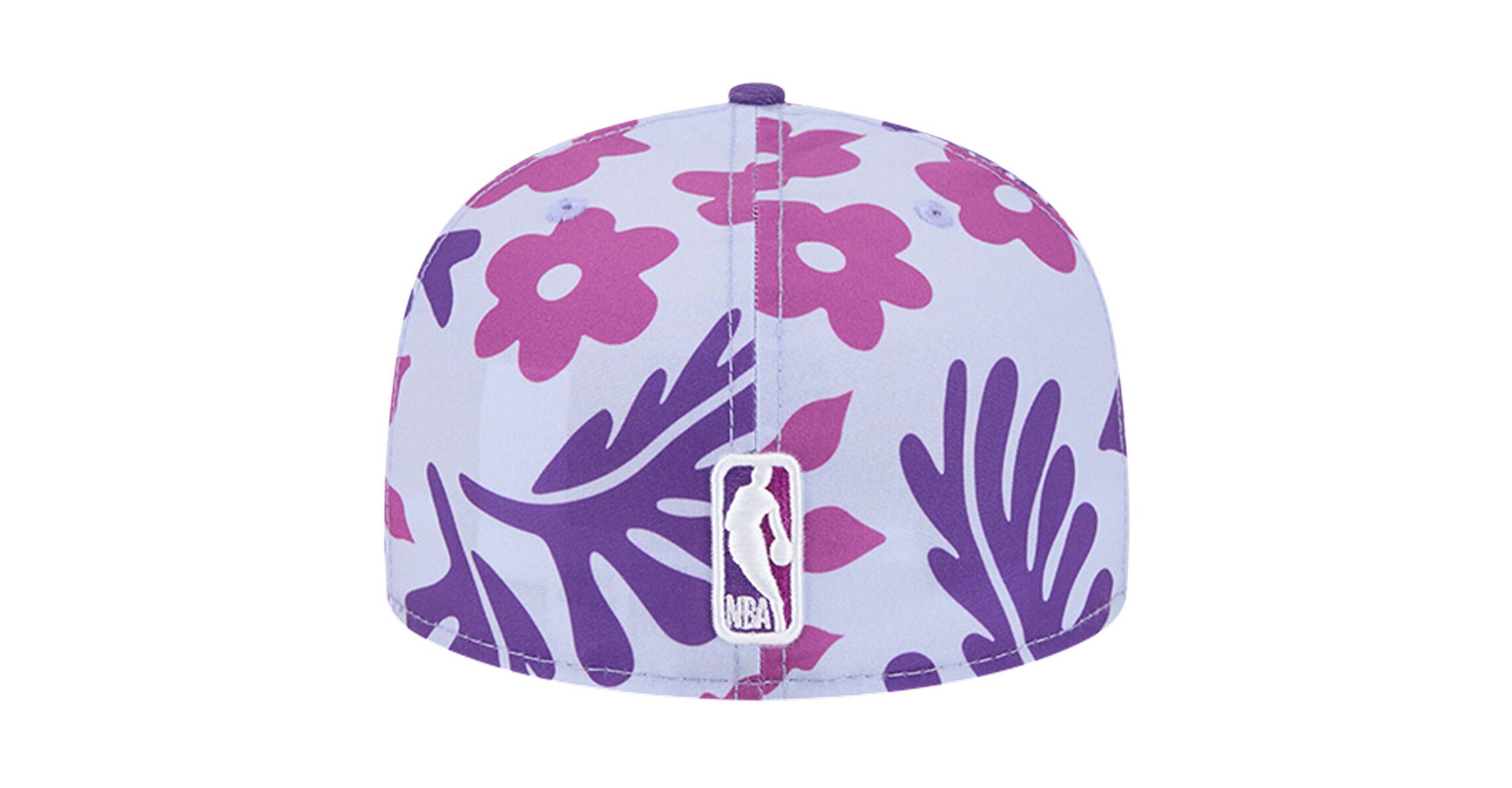 NBA Los Angeles Lakers Palm Fronds 2-Tone 59FIFTY Fitted Hat