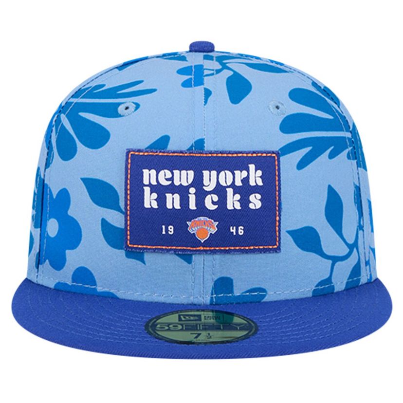 NBA New York Knicks Palm Fronds 2-Tone 59FIFTY Fitted Hat
