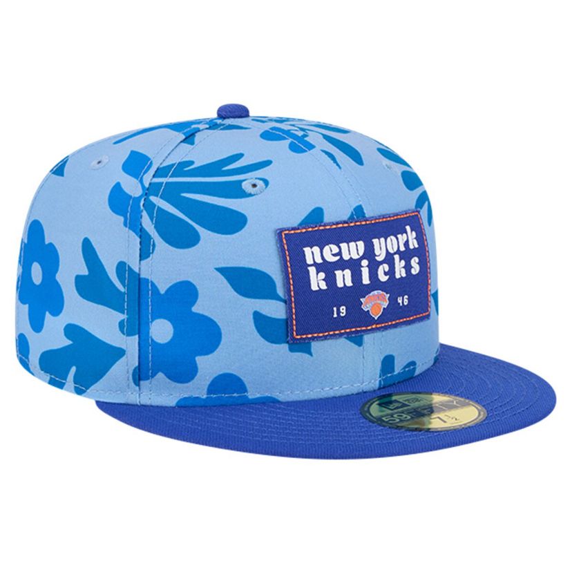NBA New York Knicks Palm Fronds 2-Tone 59FIFTY Fitted Hat