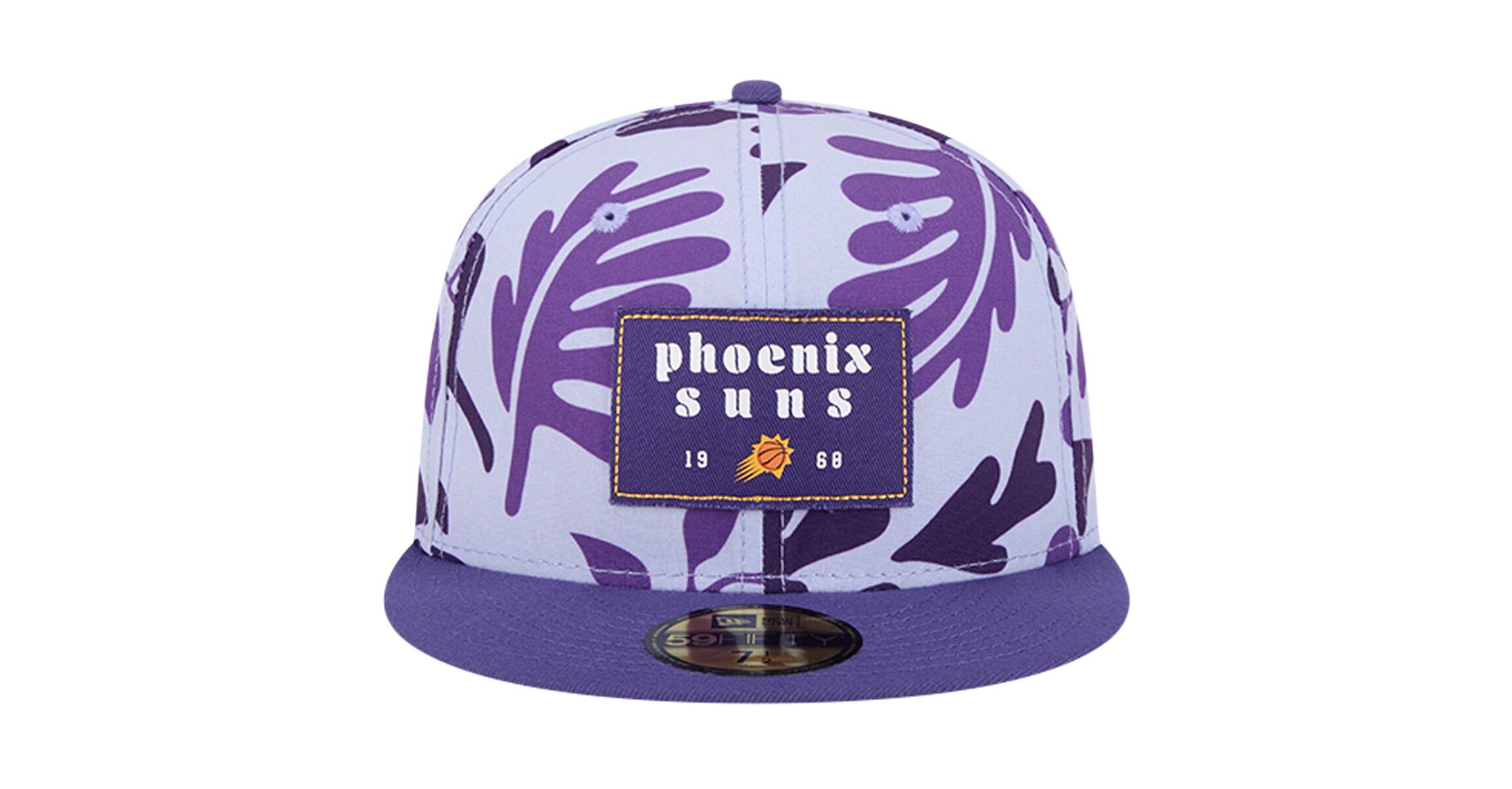 NBA Phoenix Suns Palm Fronds 2-Tone 59FIFTY Fitted Hat
