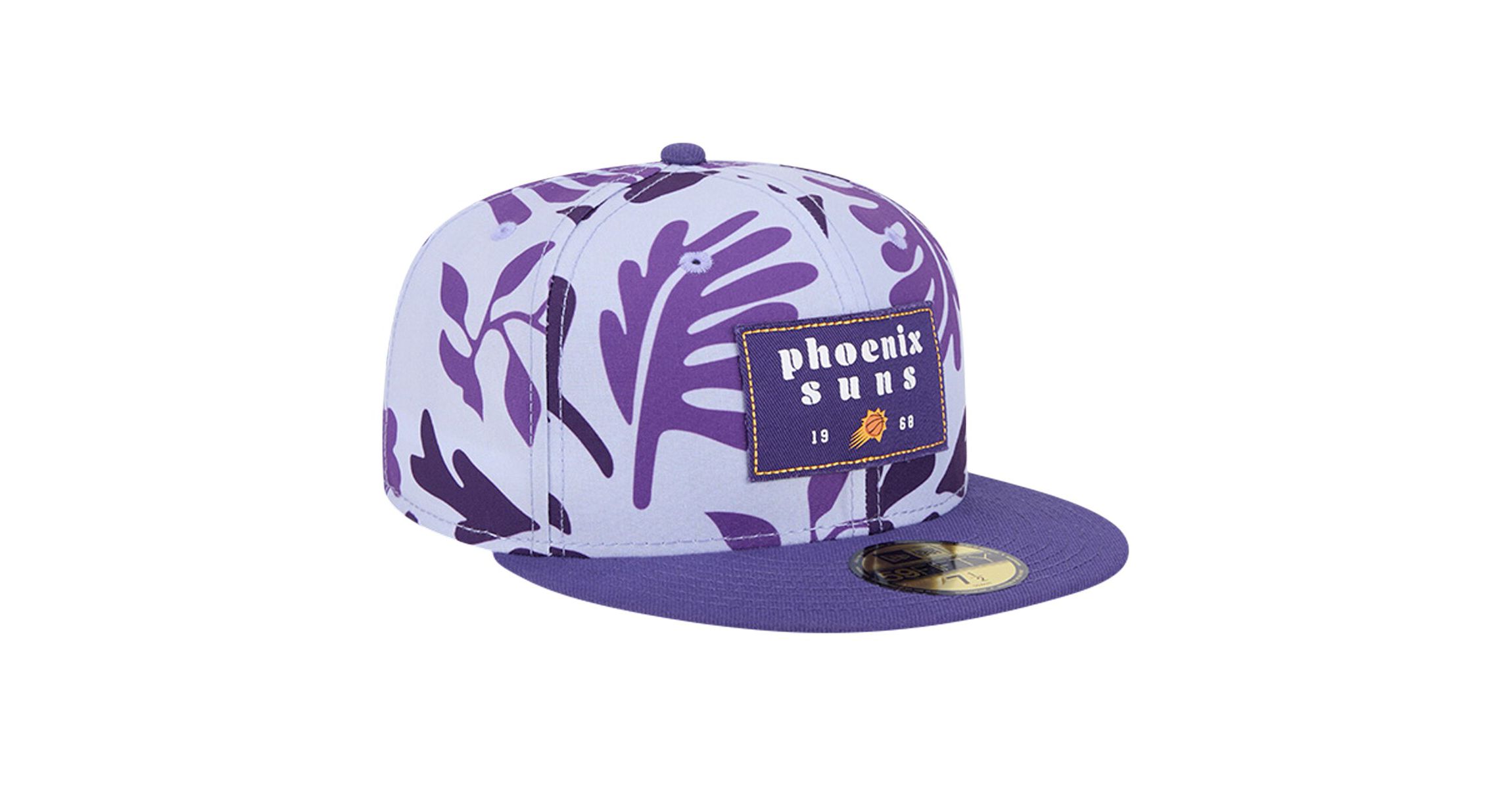 NBA Phoenix Suns Palm Fronds 2-Tone 59FIFTY Fitted Hat