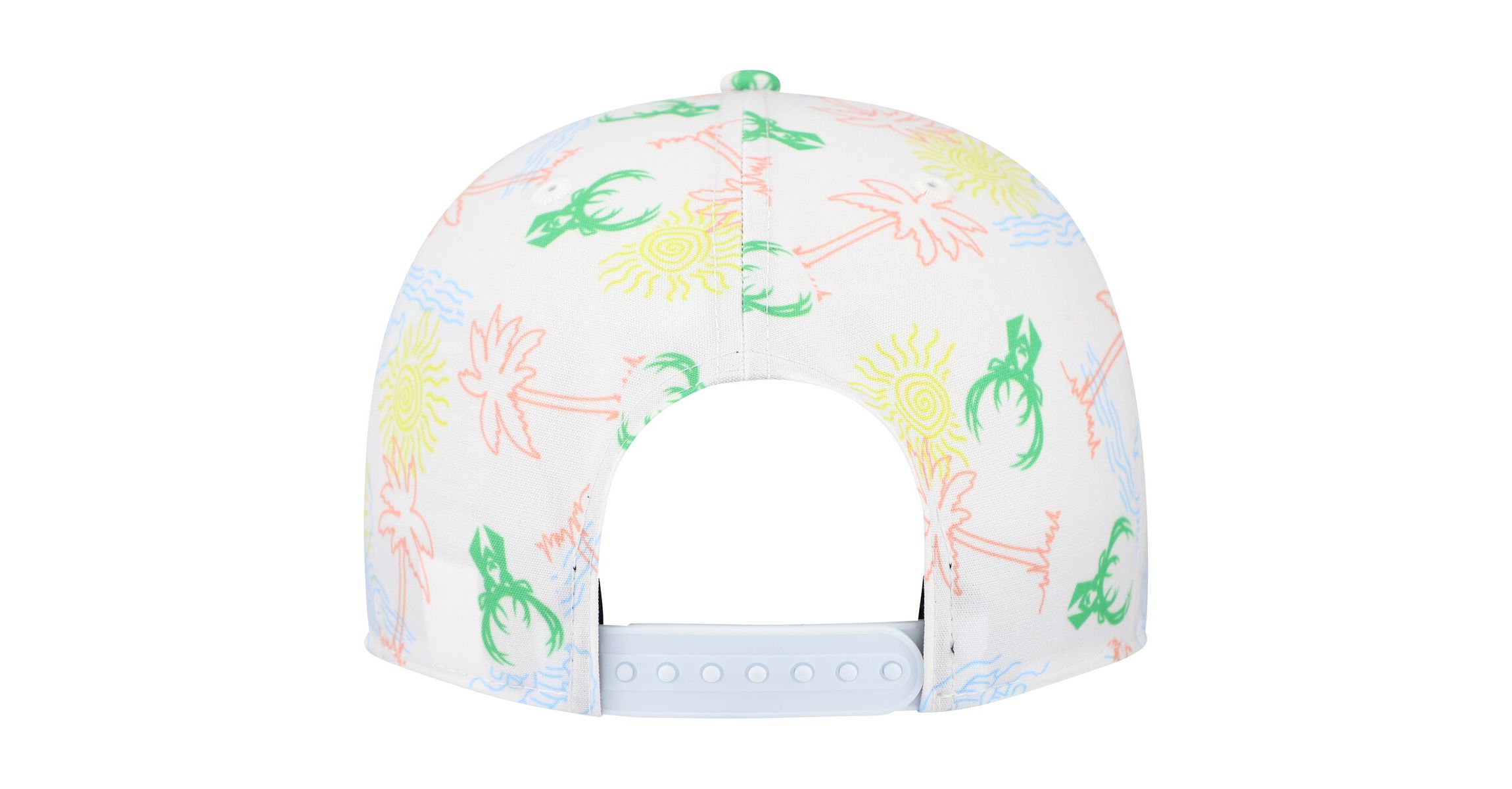 NBA Milwaukee Bucks Palm Trees and Waves Golfer Adjustable Hat