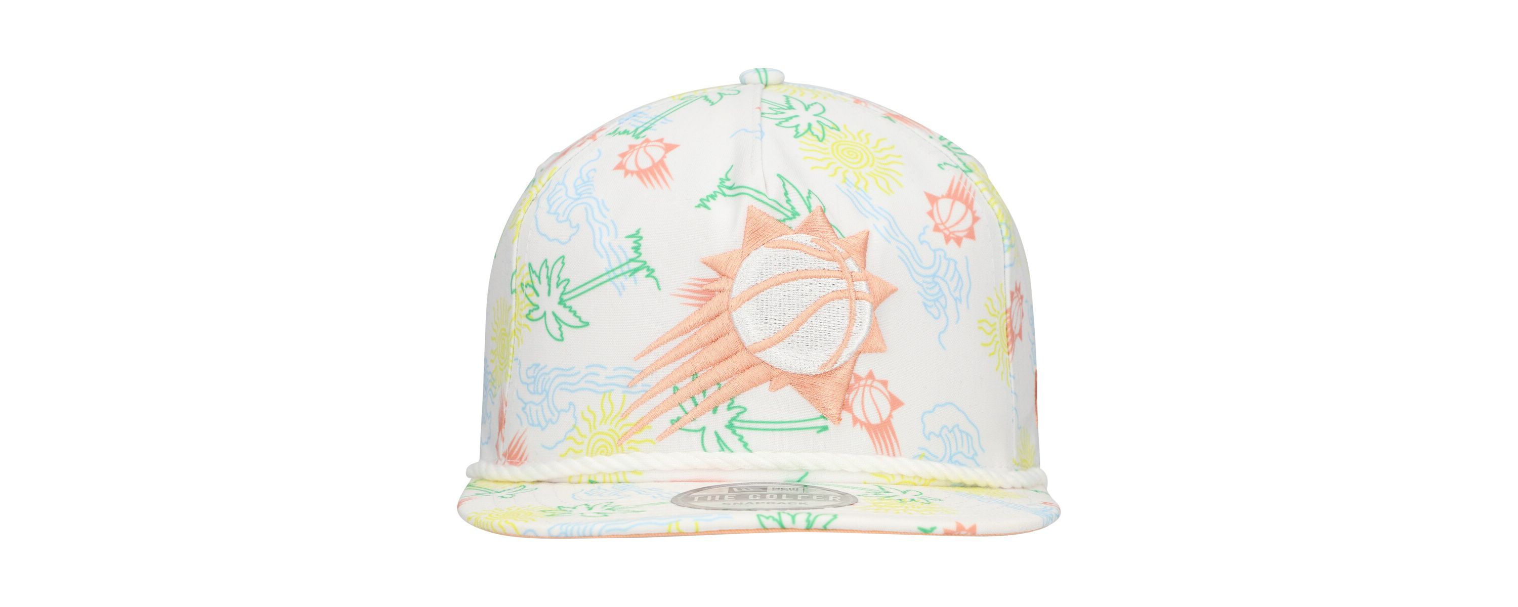 NBA Phoenix Suns Palm Trees and Waves Golfer Adjustable Hat