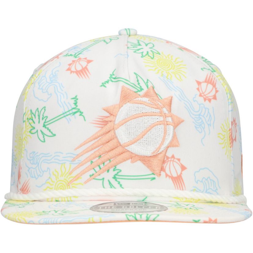 NBA Phoenix Suns Palm Trees and Waves Golfer Adjustable Hat