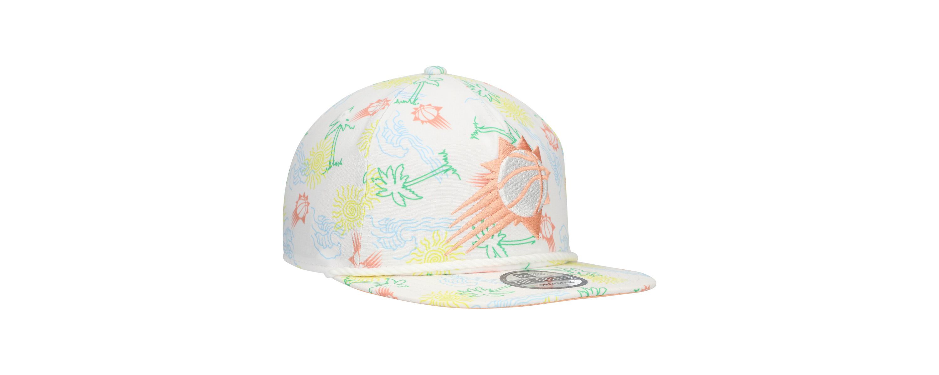 NBA Phoenix Suns Palm Trees and Waves Golfer Adjustable Hat
