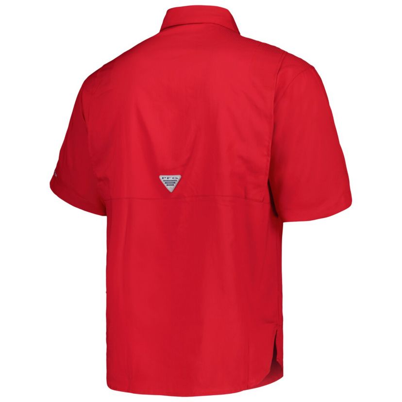 MLB Los Angeles Angels Tamiami Omni-Shade Button-Down Shirt