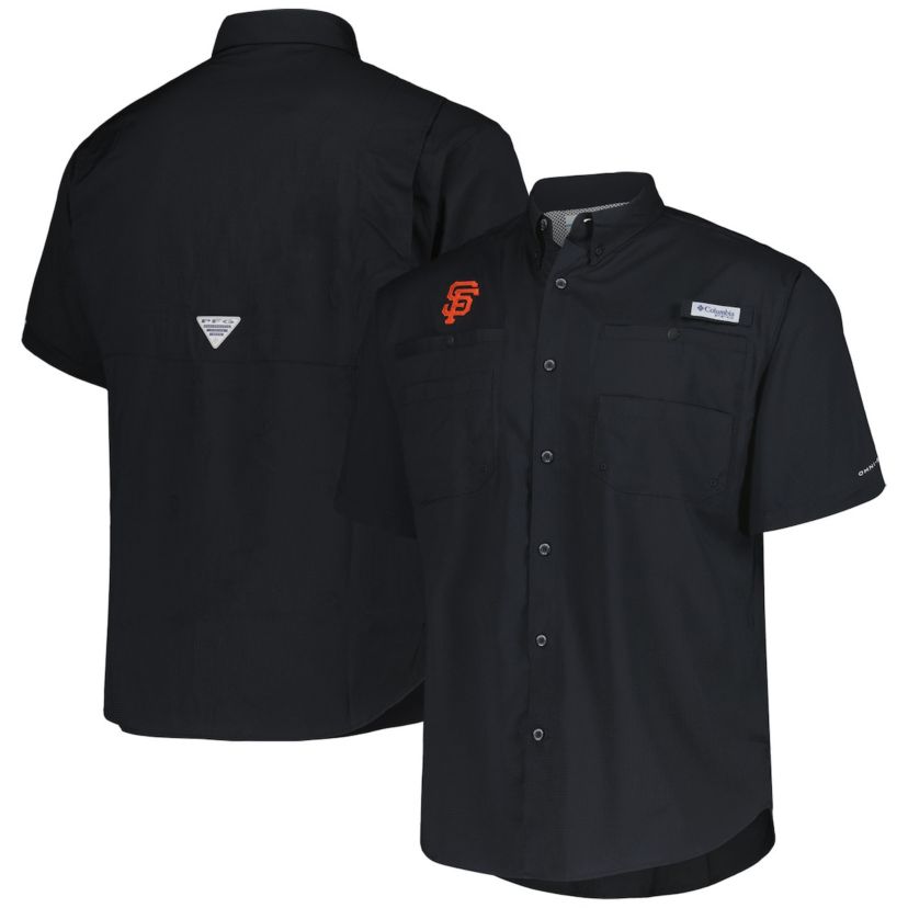 MLB San Francisco Giants Tamiami Omni-Shade Button-Down Shirt