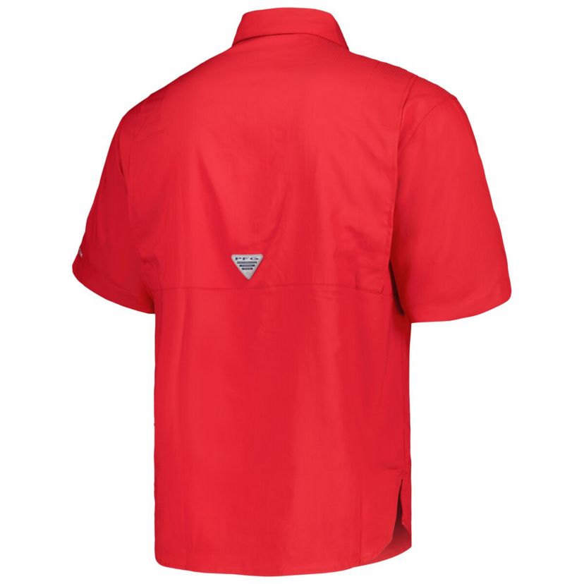 MLB Philadelphia Phillies Tamiami Omni-Shade Button-Down Shirt