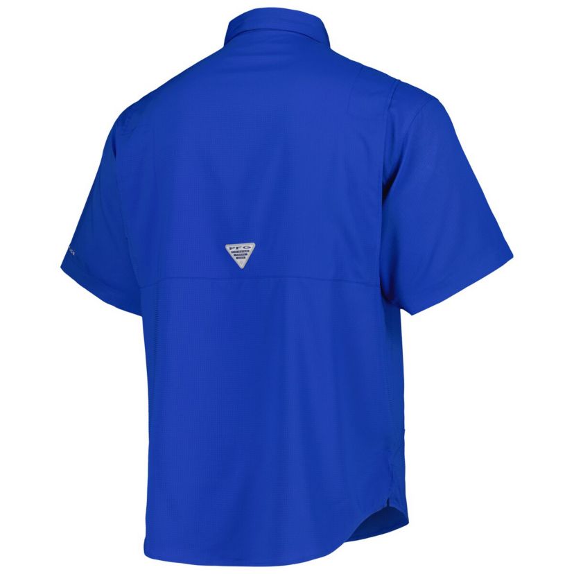 MLB Kansas City Royals Tamiami Omni-Shade Button-Down Shirt