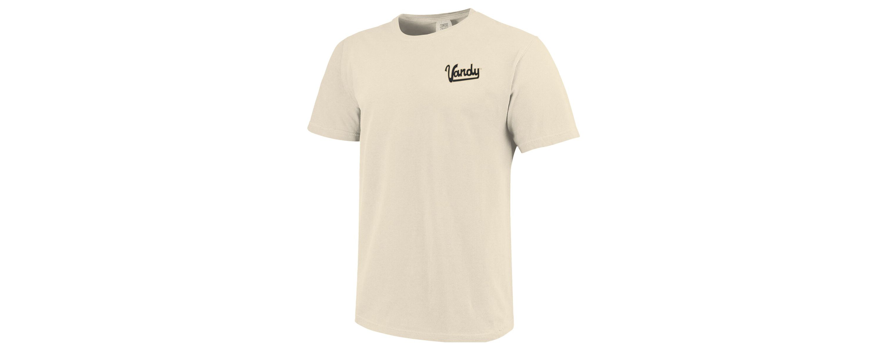 NCAA Vanderbilt Commodores Baseball Throwback Comfort Color T-Shirt