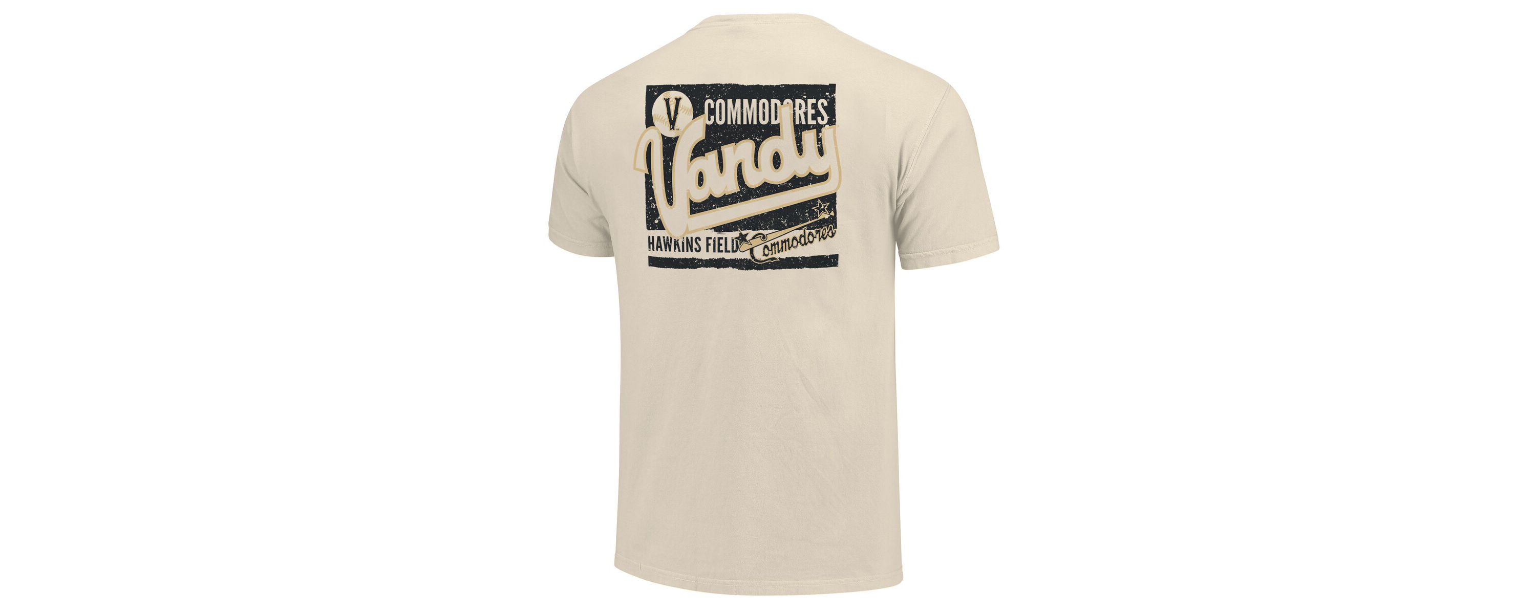 NCAA Vanderbilt Commodores Baseball Throwback Comfort Color T-Shirt