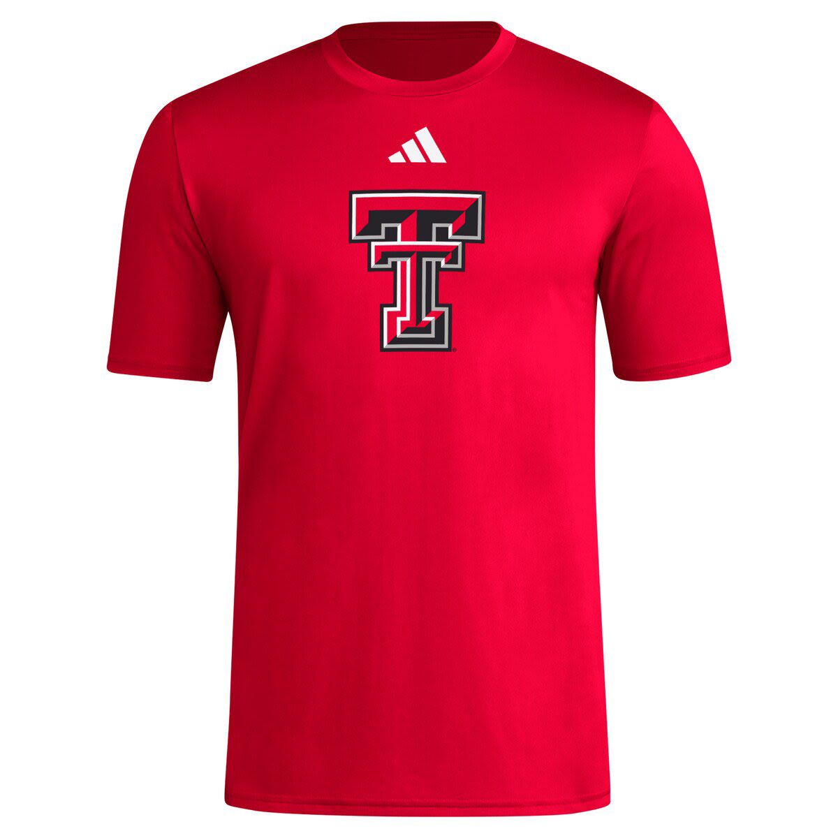 Texas Tech Red Raiders NCAA Texas Tech Raiders Primary Locker Pre-Game AEROREADY T-Shirt