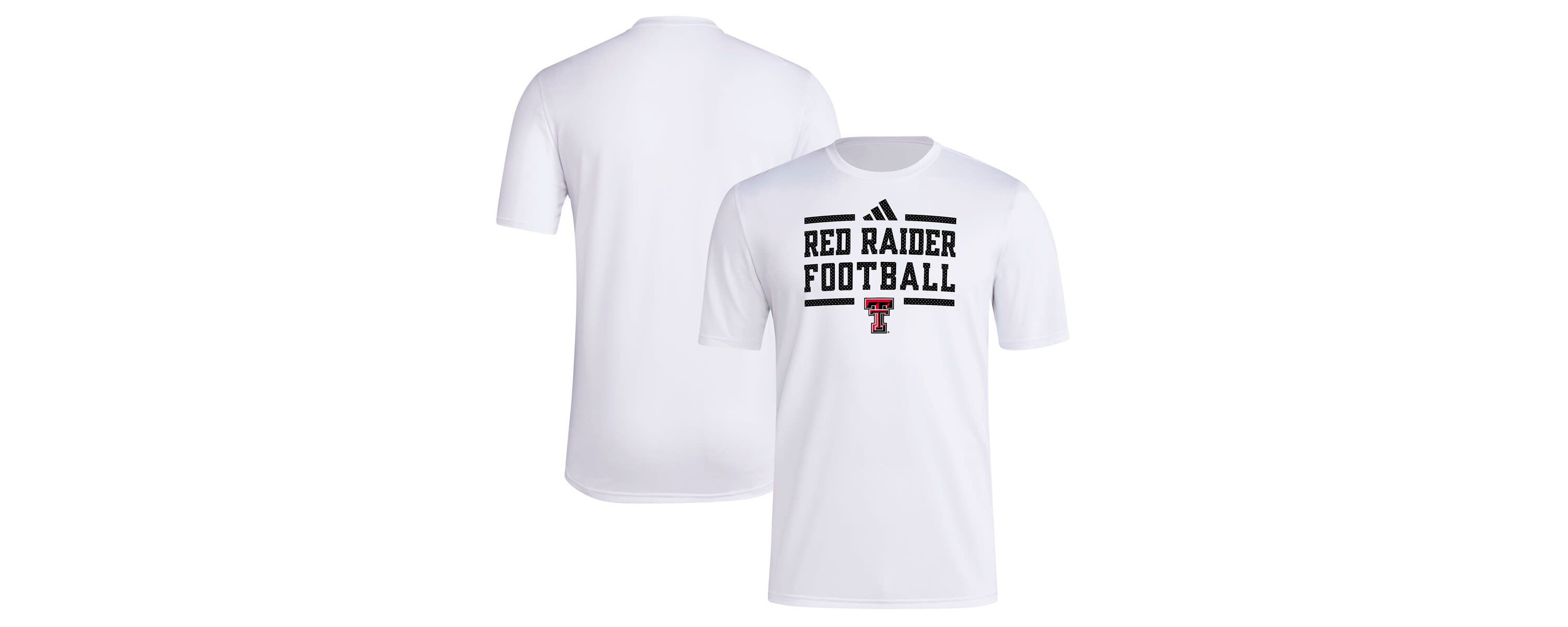 Texas Tech Red Raiders NCAA Texas Tech Raiders Locker Football Pre-Game AEROREADY T-Shirt