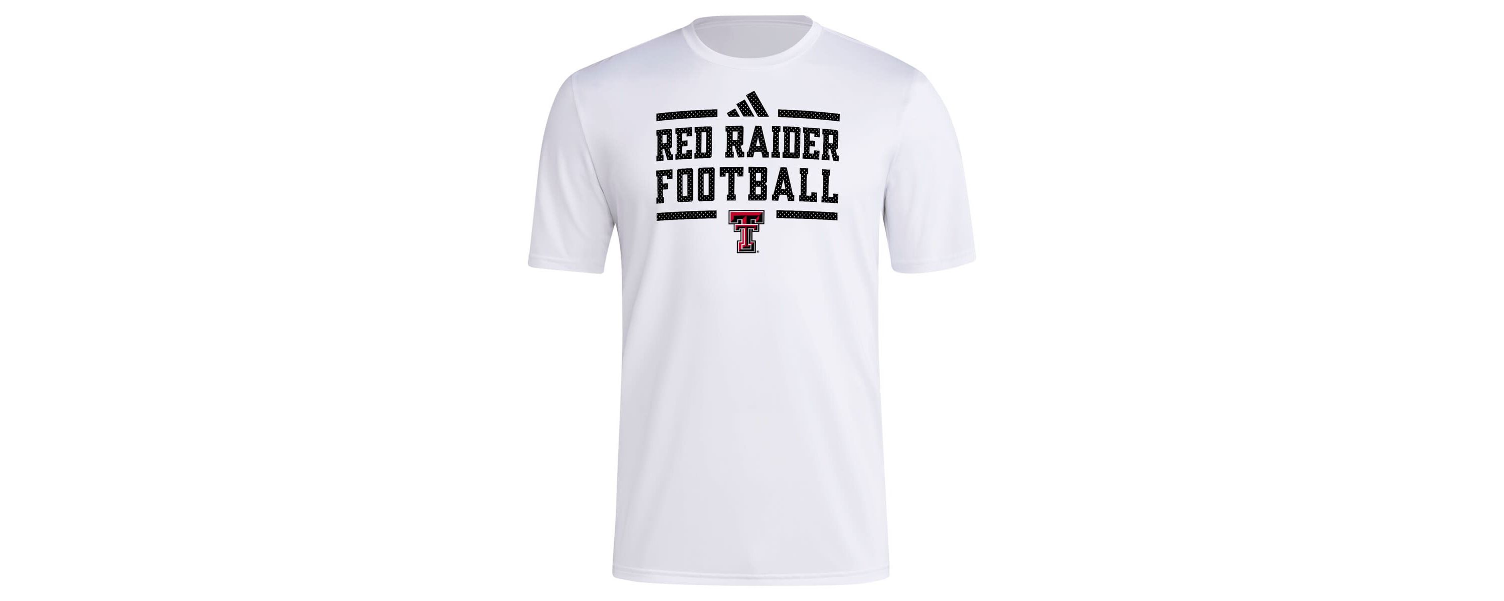 Texas Tech Red Raiders NCAA Texas Tech Raiders Locker Football Pre-Game AEROREADY T-Shirt