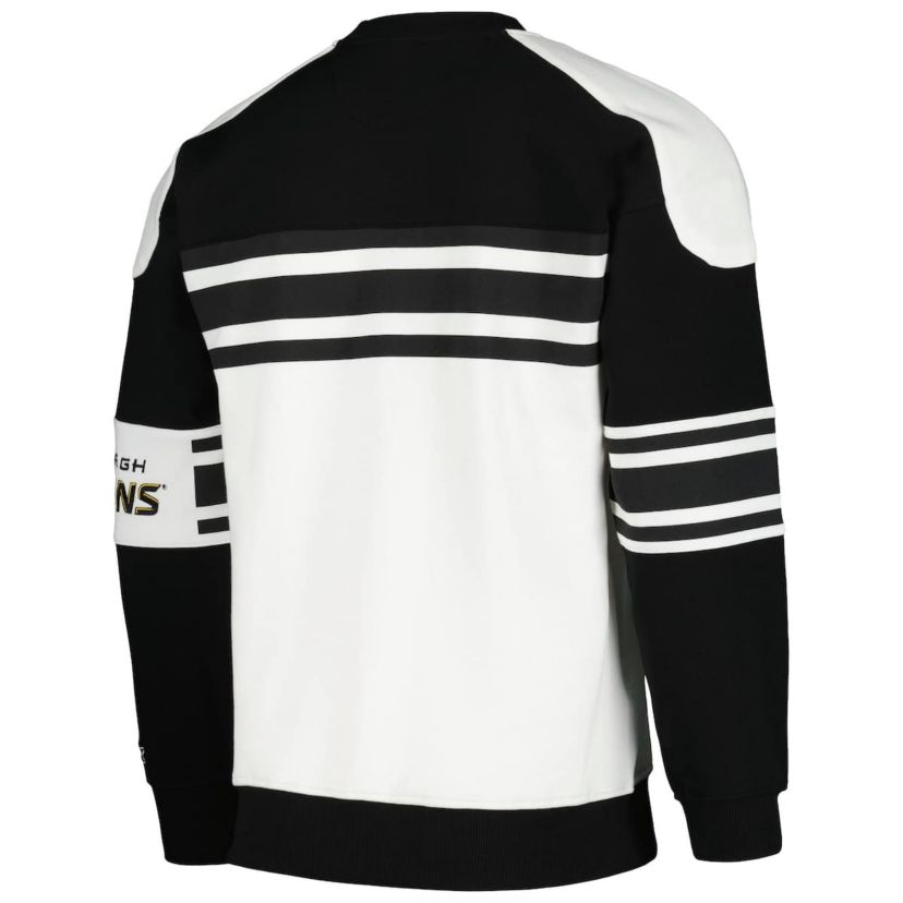 NHL Pittsburgh Penguins Defense Fleece Crewneck Pullover Sweatshirt