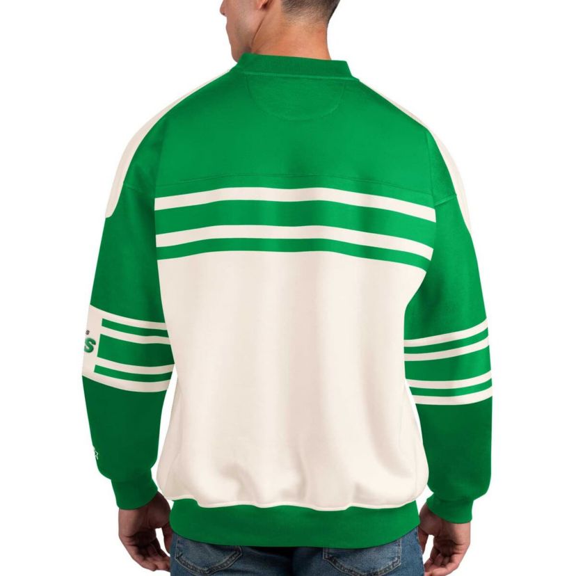 NHL Dallas Stars Defense Fleece Crewneck Pullover Sweatshirt