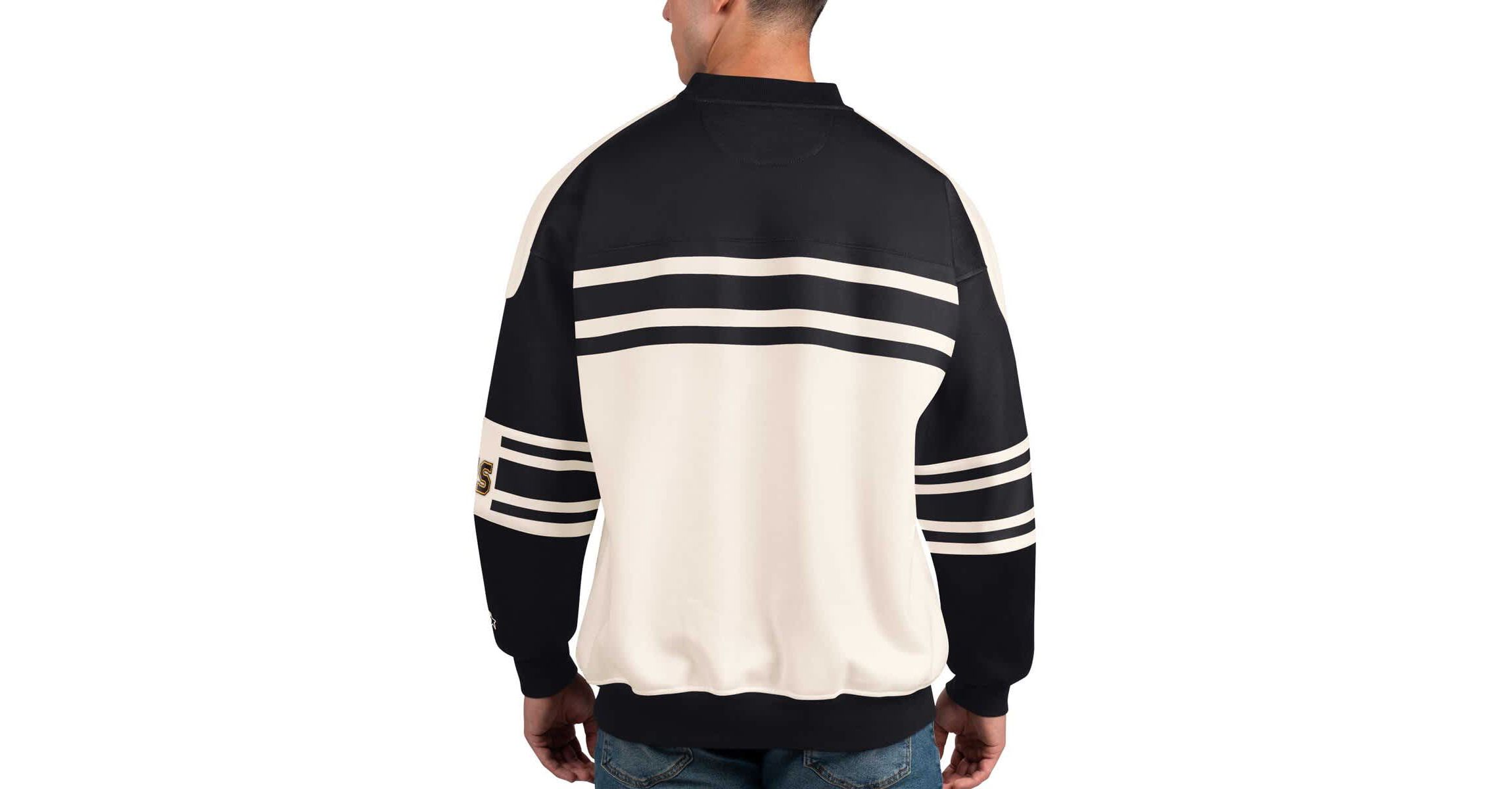 NHL Defense Fleece Crewneck Pullover Sweatshirt