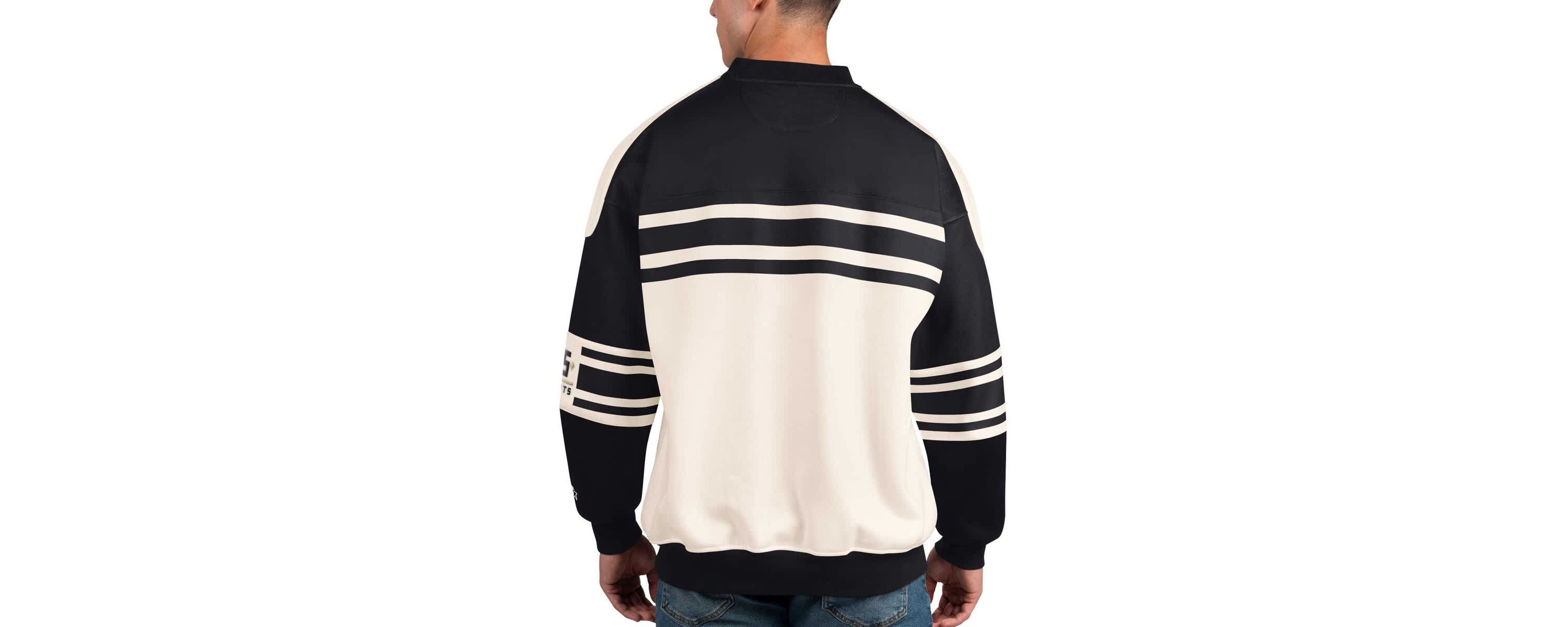 NHL Vegas Golden Knights Defense Fleece Crewneck Pullover Sweatshirt