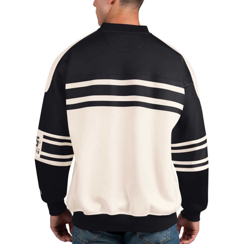 NHL Vegas Golden Knights Defense Fleece Crewneck Pullover Sweatshirt