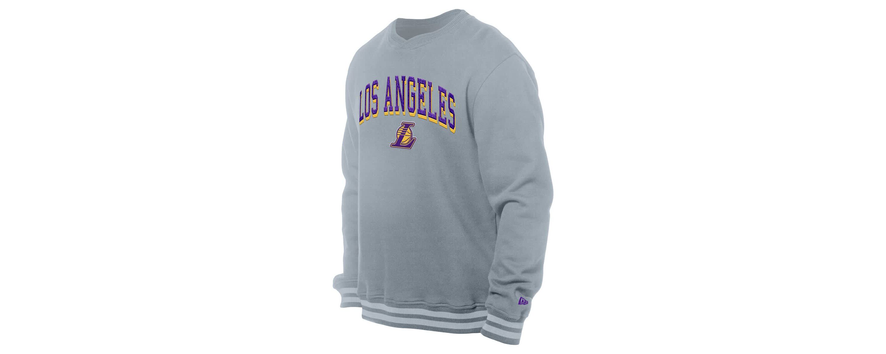 NBA Los Angeles Lakers Chenille Cross Over Pullover Sweatshirt