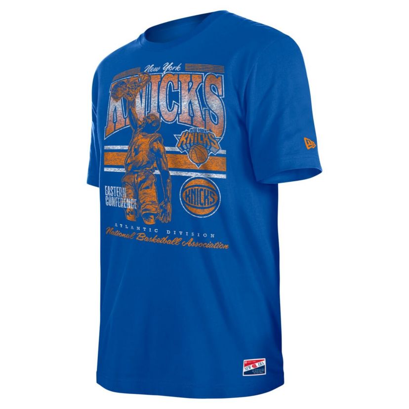 NBA New York Knicks Enzyme Wash Oversized T-Shirt