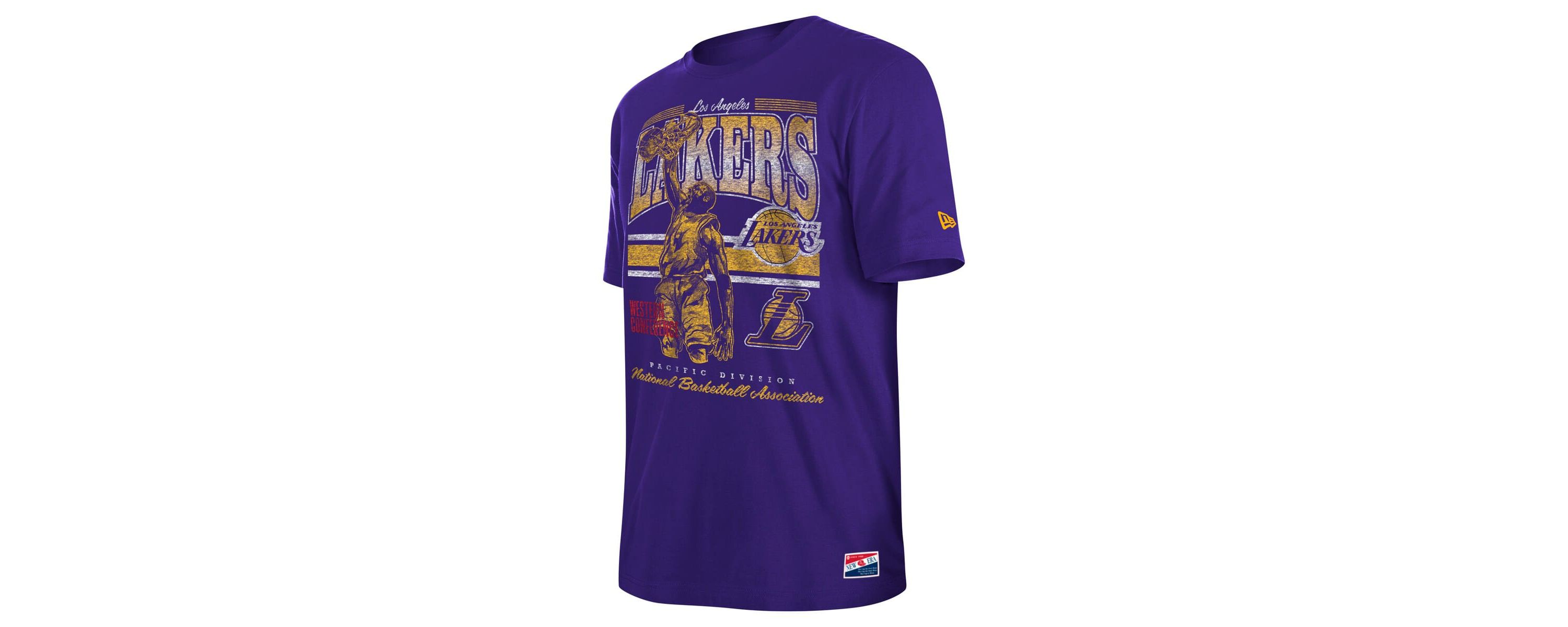 NBA Los Angeles Lakers Enzyme Wash Oversized T-Shirt