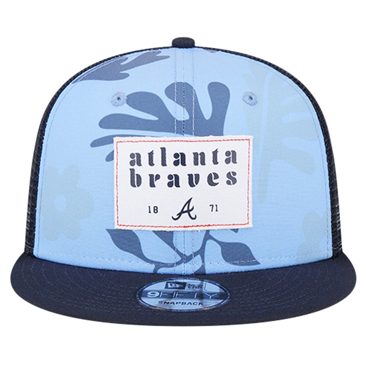 MLB Atlanta Braves Bikini Bottom Trucker 9FIFTY Snapback Hat