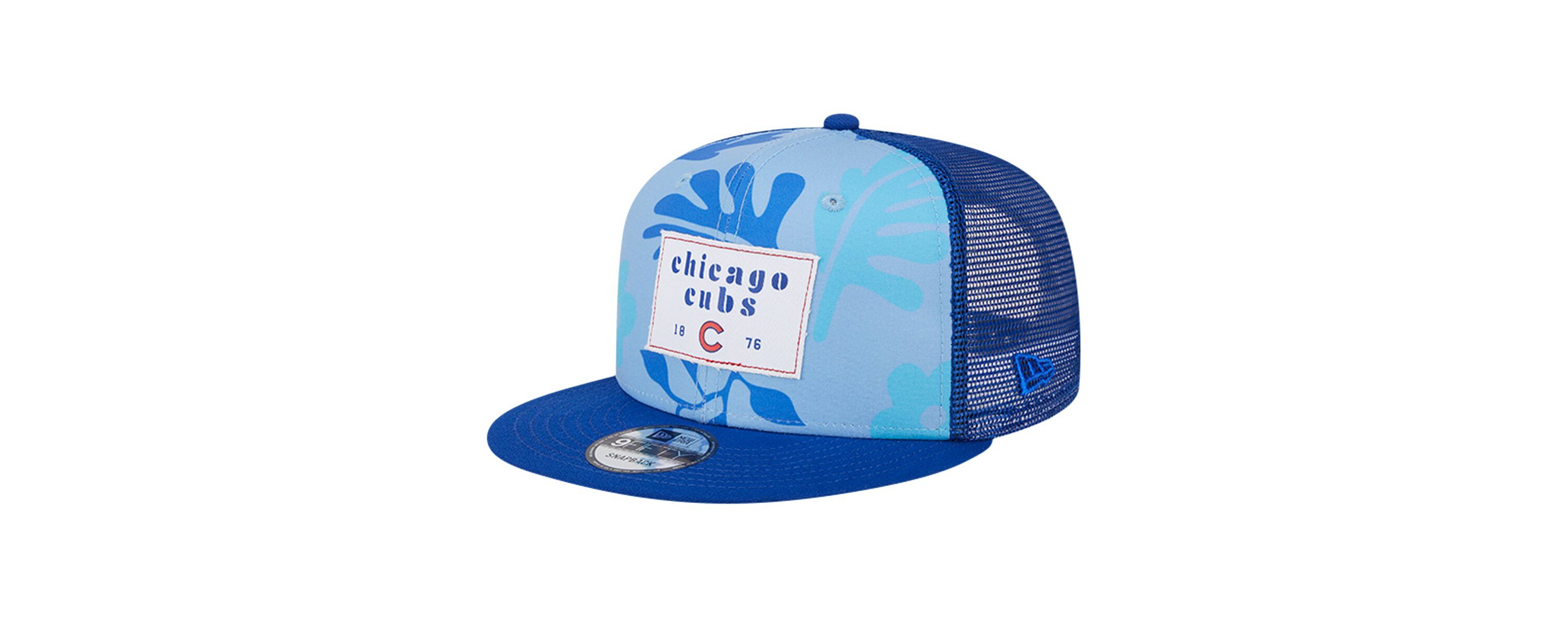 MLB Chicago Cubs Bikini Bottom Trucker 9FIFTY Snapback Hat