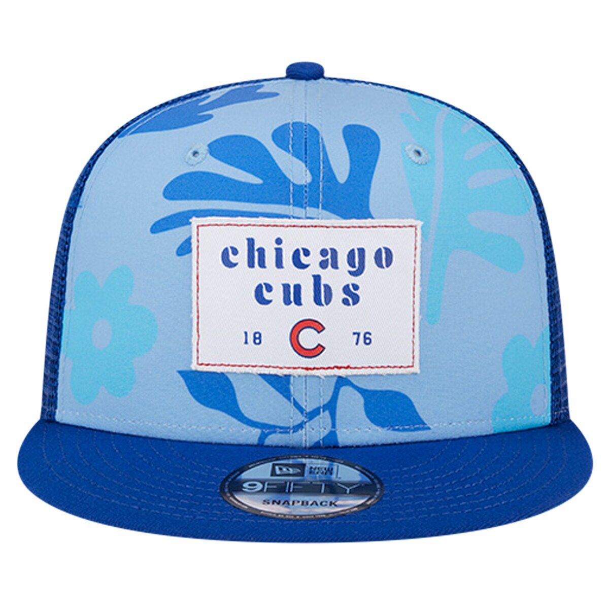 MLB Chicago Cubs Bikini Bottom Trucker 9FIFTY Snapback Hat