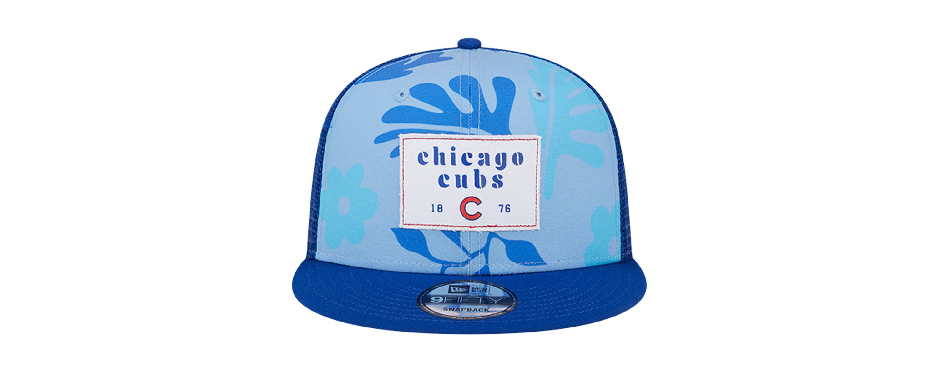 MLB Chicago Cubs Bikini Bottom Trucker 9FIFTY Snapback Hat