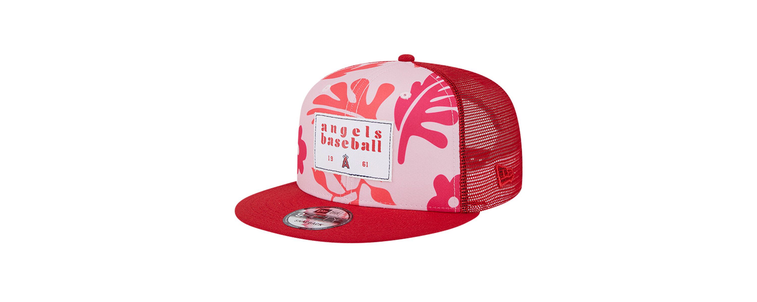 MLB Los Angeles Angels Bikini Bottom Trucker 9FIFTY Snapback Hat