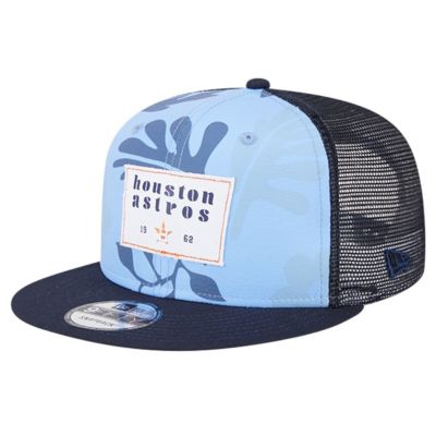 New Era Men's MLB Houston Astros Bikini Bottom Trucker 9FIFTY Snapback Hat