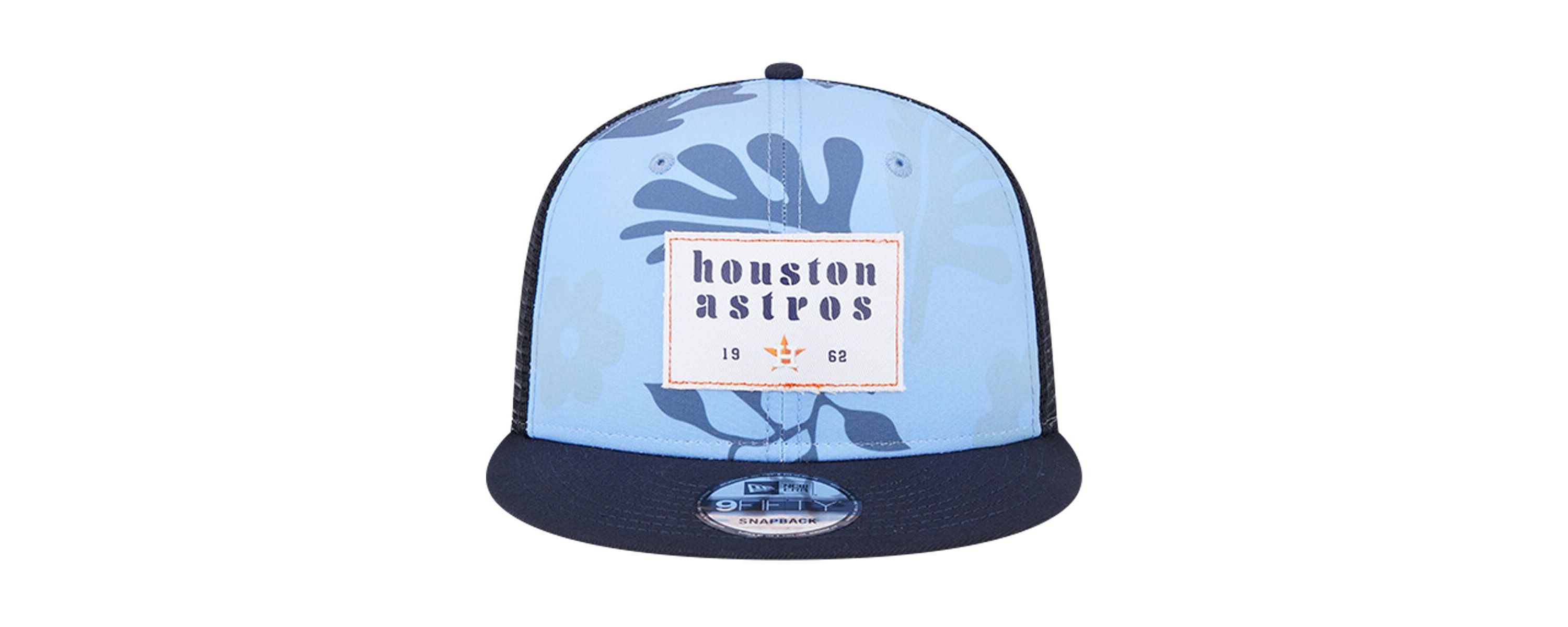 MLB Houston Astros Bikini Bottom Trucker 9FIFTY Snapback Hat