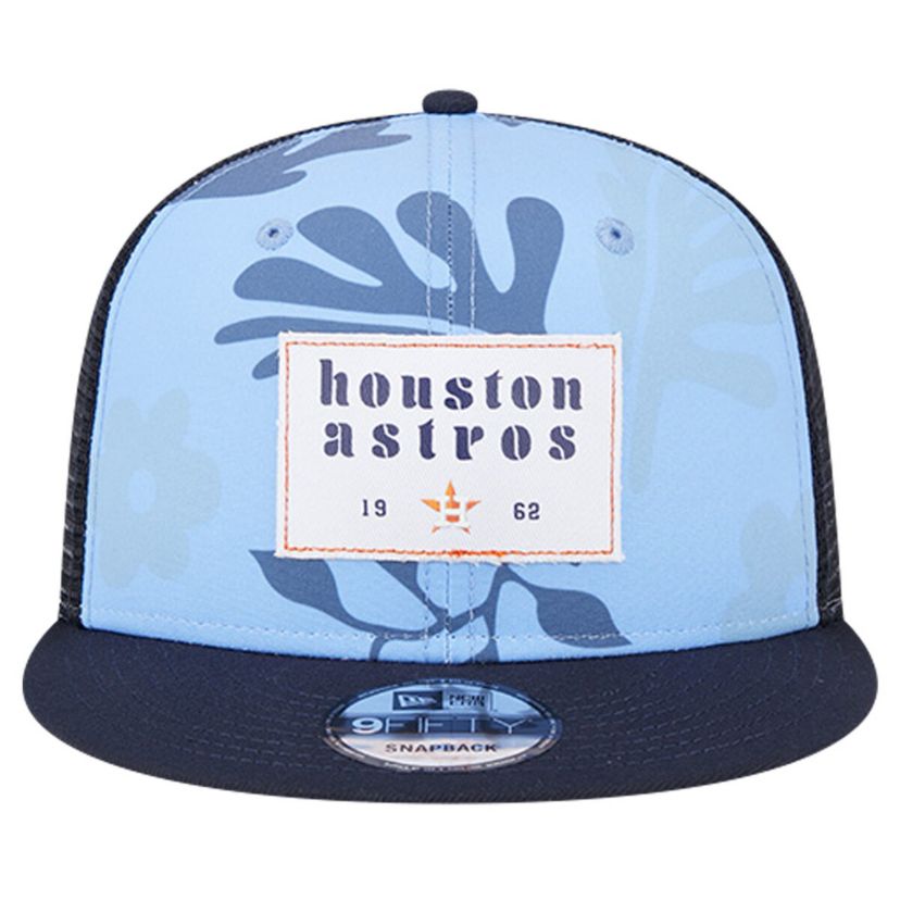 MLB Houston Astros Bikini Bottom Trucker 9FIFTY Snapback Hat