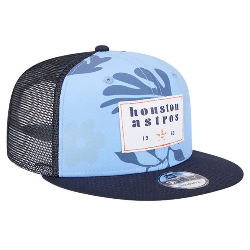 MLB Houston Astros Bikini Bottom Trucker 9FIFTY Snapback Hat