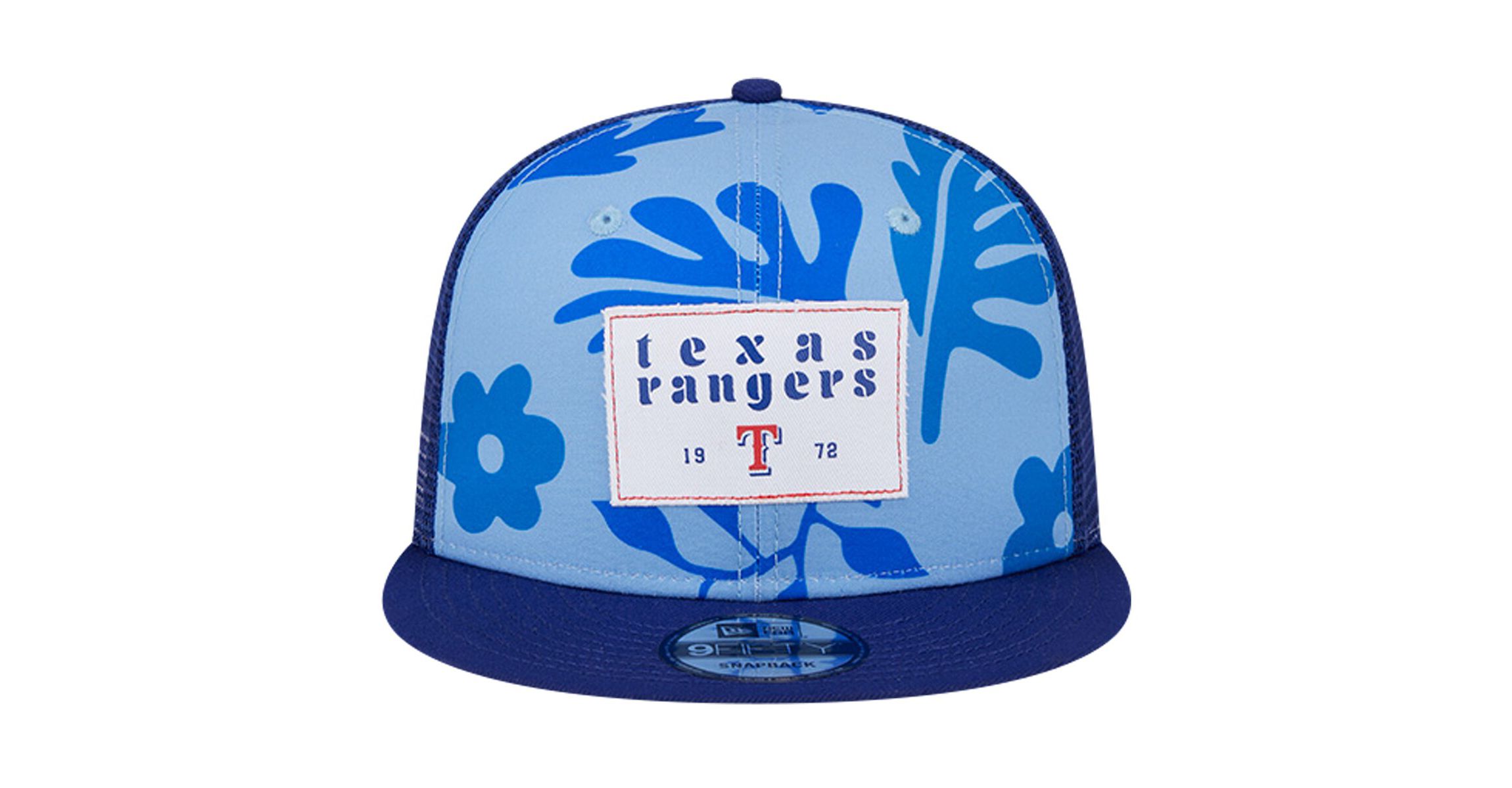 MLB Texas Rangers Bikini Bottom Trucker 9FIFTY Snapback Hat