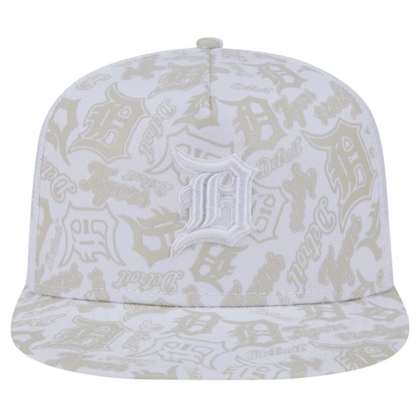 MLB Detroit Tigers Logo Dunes A-Frame Trucker 9FIFTY Snapback Hat