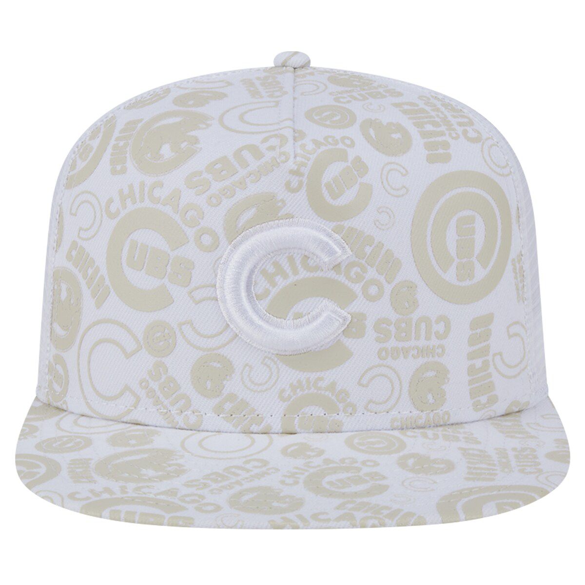 MLB Chicago Cubs Logo Dunes A-Frame Trucker 9FIFTY Snapback Hat