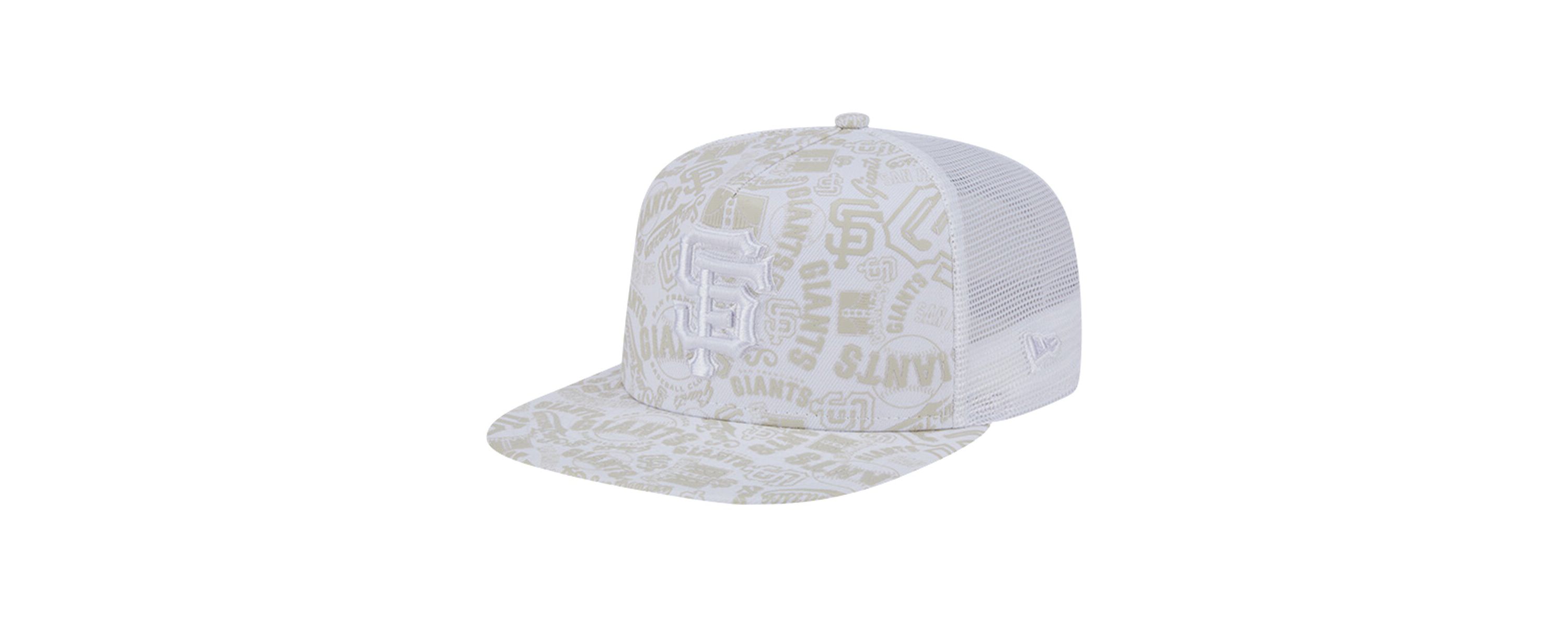 MLB San Francisco Giants Logo Dunes A-Frame Trucker 9FIFTY Snapback Hat