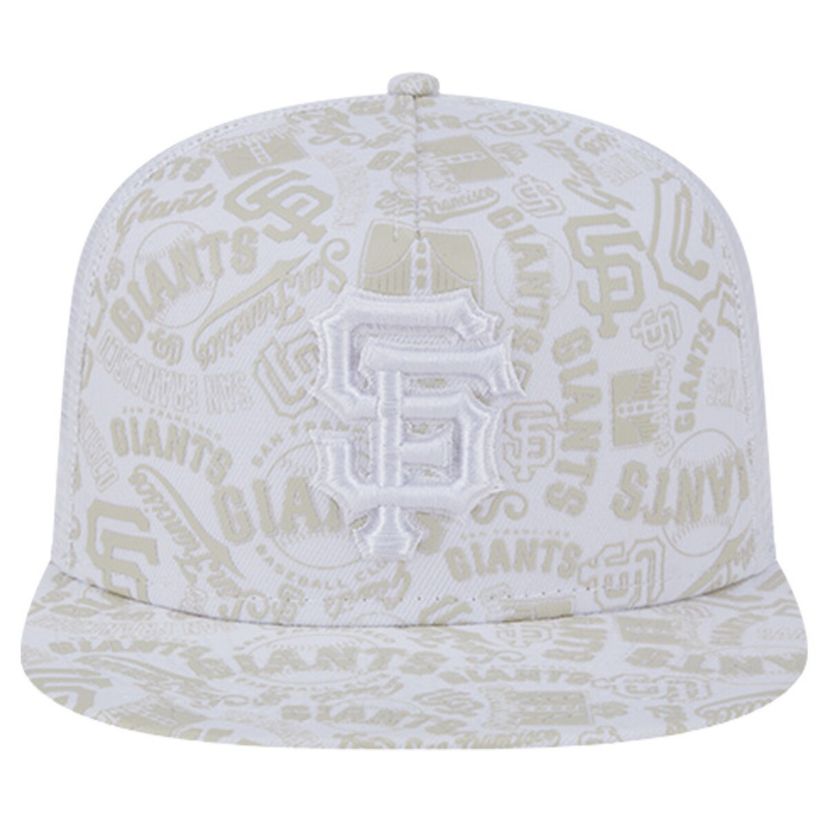 MLB San Francisco Giants Logo Dunes A-Frame Trucker 9FIFTY Snapback Hat