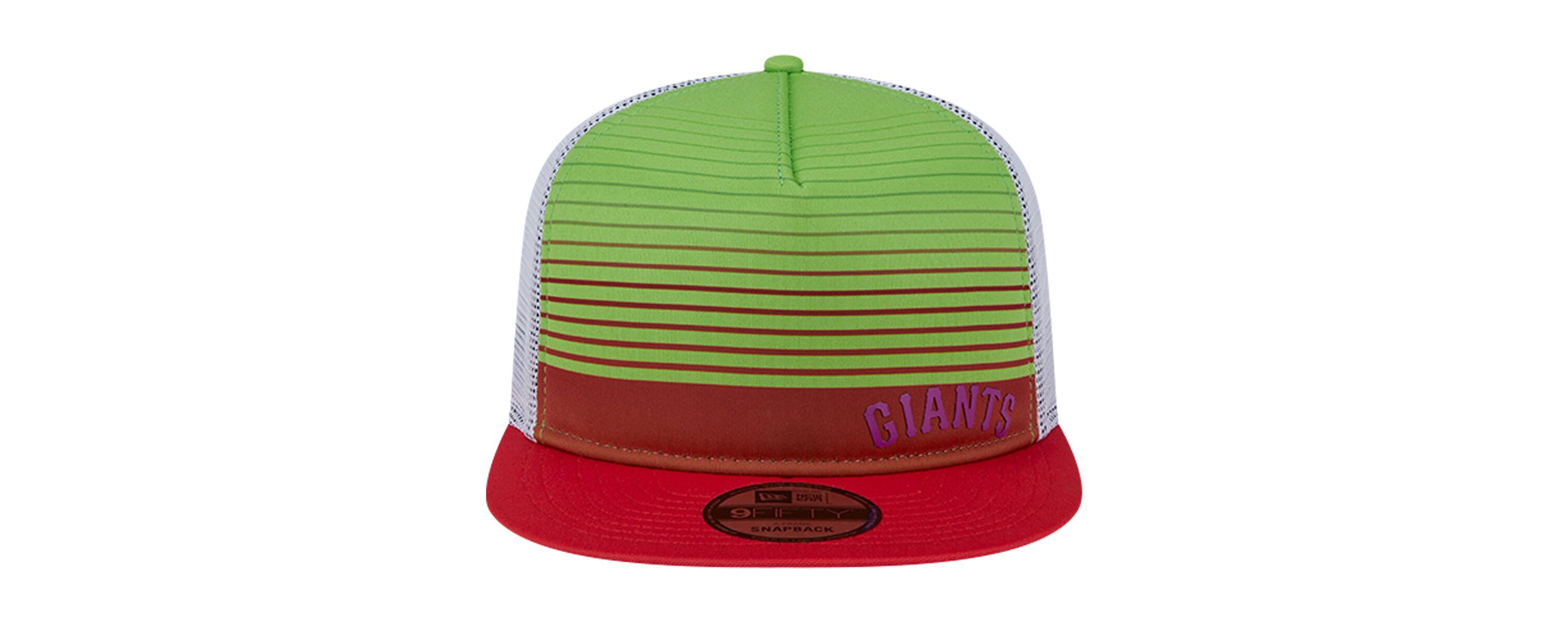 MLB San Francisco Giants Neon Horizon A-Frame Trucker 9FIFTY Snapback Hat
