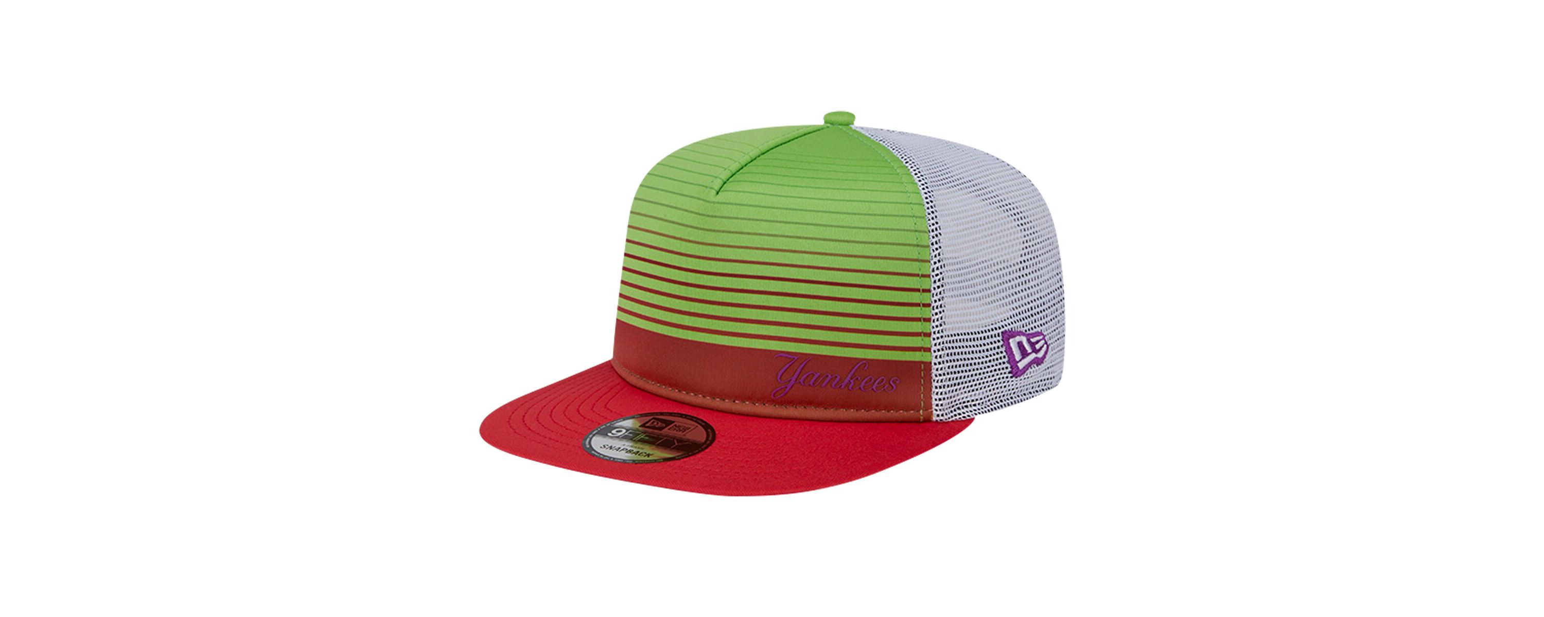 MLB New York Yankees Neon Horizon A-Frame Trucker 9FIFTY Snapback Hat
