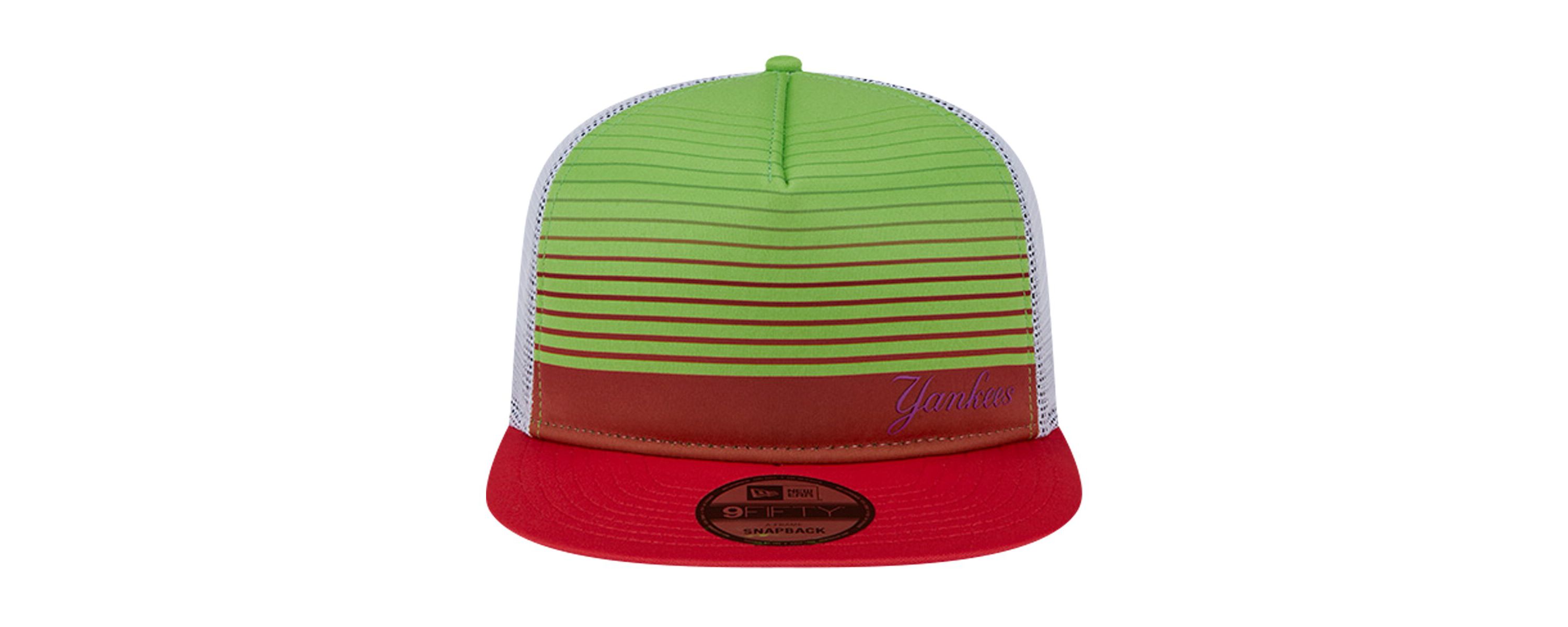 MLB New York Yankees Neon Horizon A-Frame Trucker 9FIFTY Snapback Hat