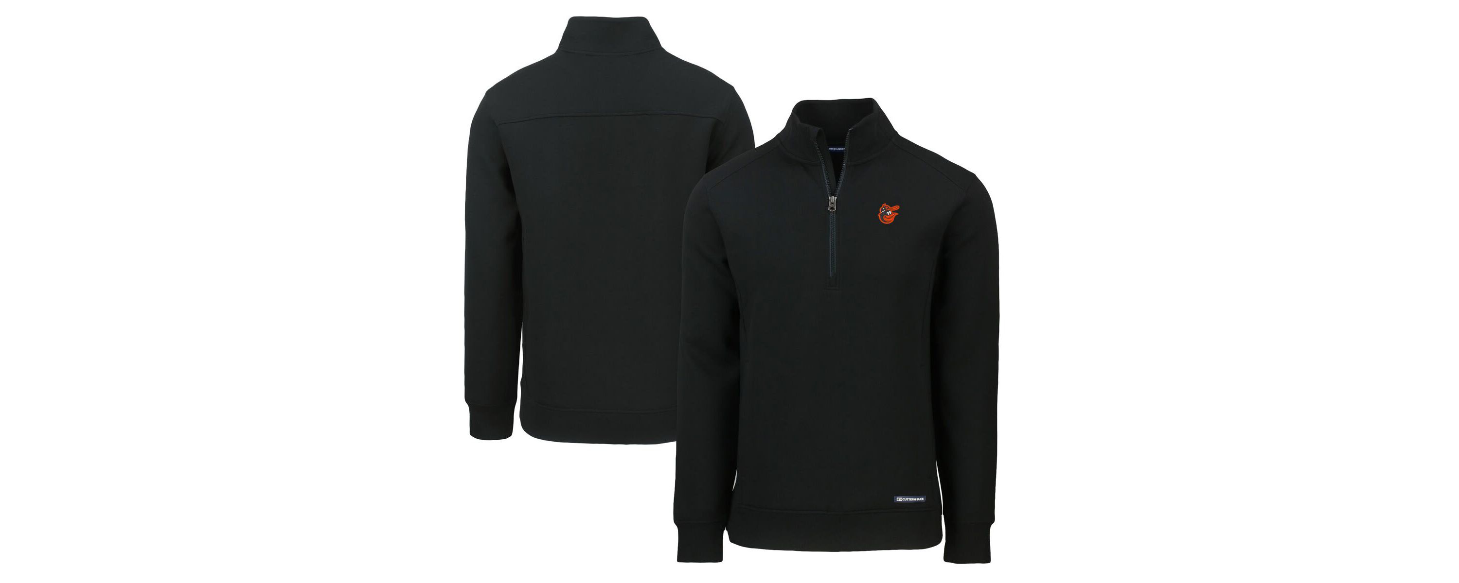 MLB Baltimore Orioles Cooperstown Collection Roam Eco Recycled Quarter-Zip Pullover