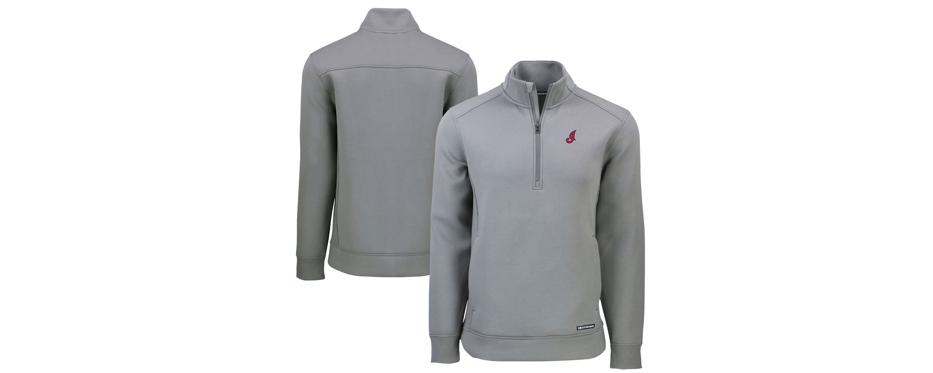 MLB Cleveland Guardians Cooperstown Collection Roam Eco Recycled Quarter-Zip Pullover