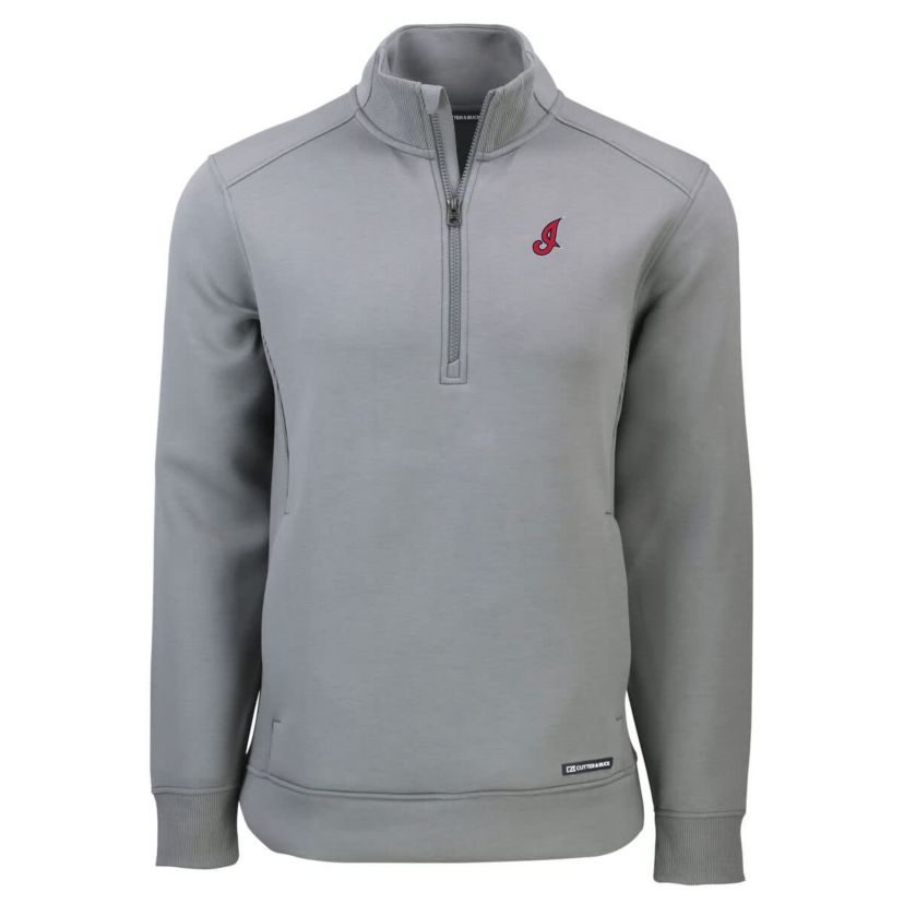 MLB Cleveland Guardians Cooperstown Collection Roam Eco Recycled Quarter-Zip Pullover